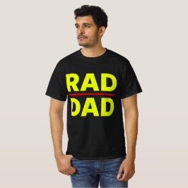 T-Shirt De Algodão De Pai Rad