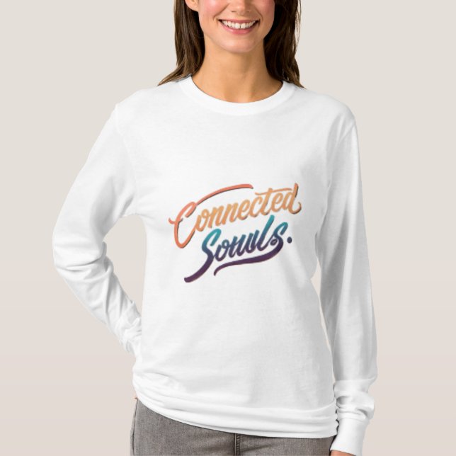T-shirt de almas conectadas (Frente)