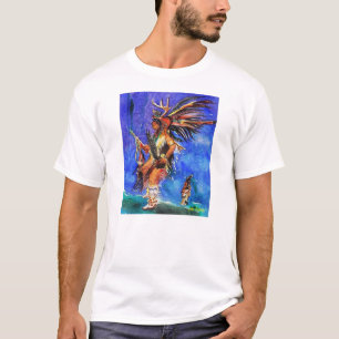 T-shirt de alta qualidade de dança do nativo