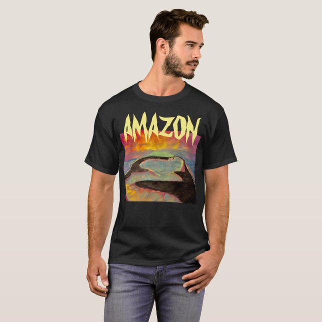 T-shirt de Amazon Skatepark (Frente Completa)