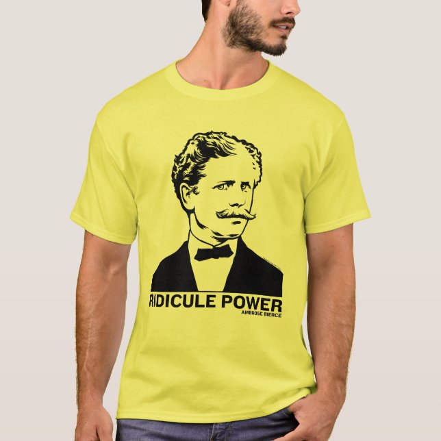 T-shirt de Ambrose Bierce (Frente)