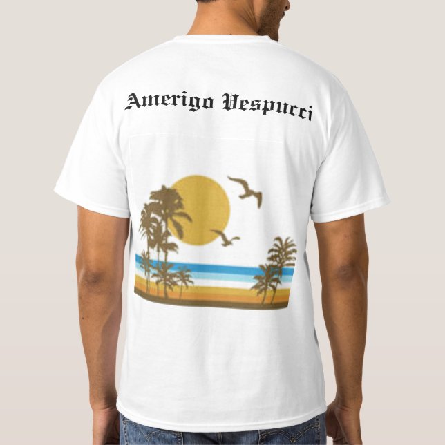 T-shirt de Amerigo Vespucci (Verso)