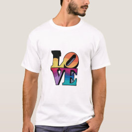 t-shirt de amor