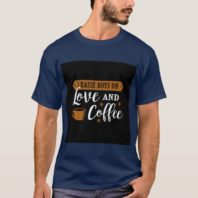 T-Shirt de Amor e Café (Frente)