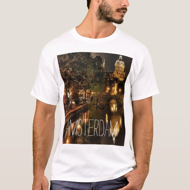 T-shirt de Amsterdão (Frente)