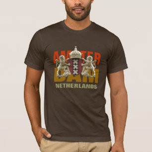 T-shirt de Amsterdão Países Baixos
