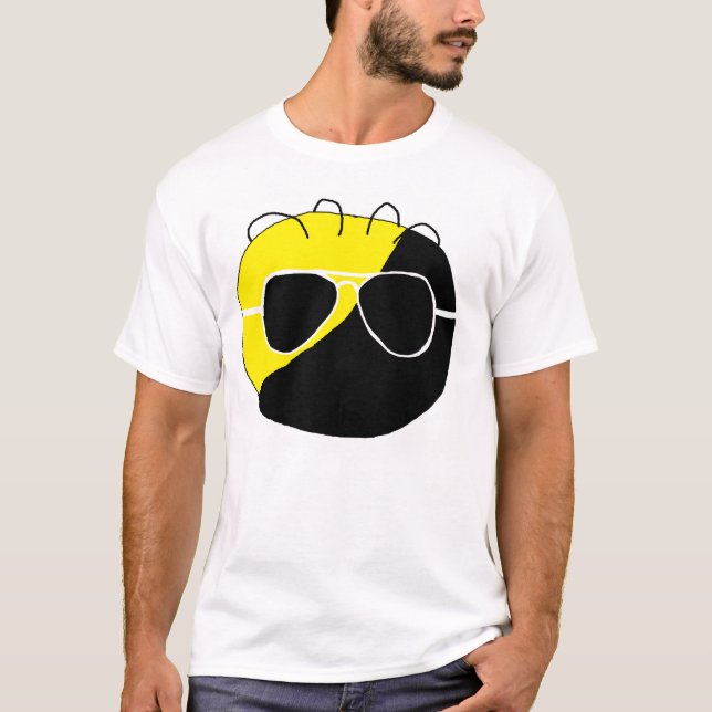 T-shirt de AnCap AnarchyBall (Frente)