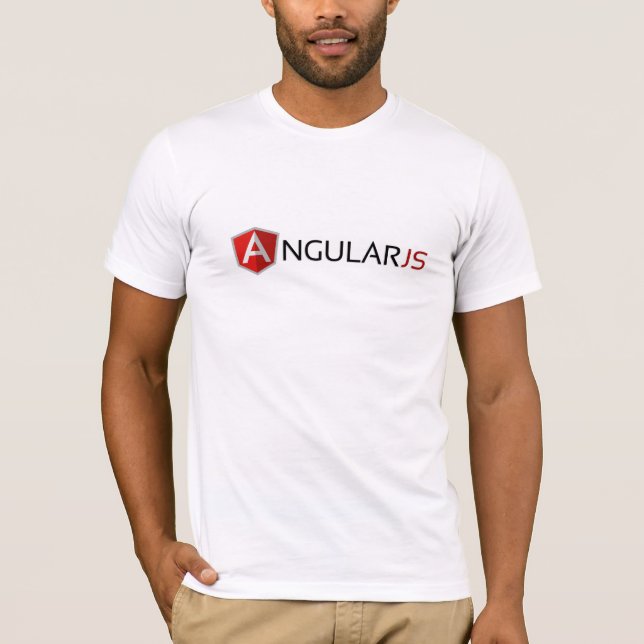 T-shirt de AngularJS (Frente)