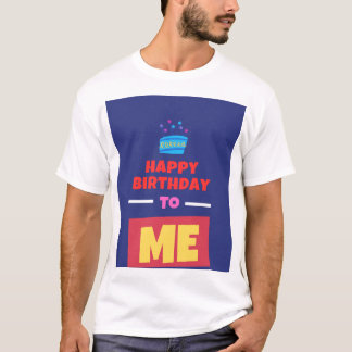 t-shirt de aniversário