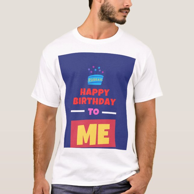 t-shirt de aniversário (Frente)