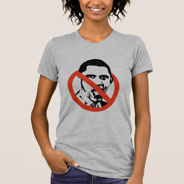 T-SHIRT DE ANTI-OBAMA (Frente)