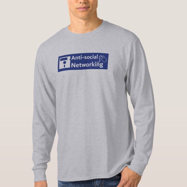 T-shirt de Anti-social_Networking (Frente)
