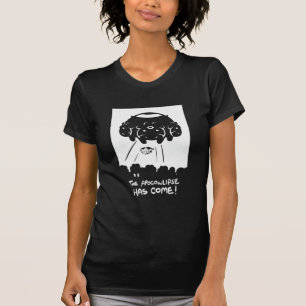 T-shirt de Apowcalipse da evolução da vaca