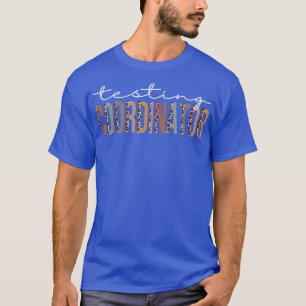 T-Shirt de Apreciação do Leopardo do Coordenador d