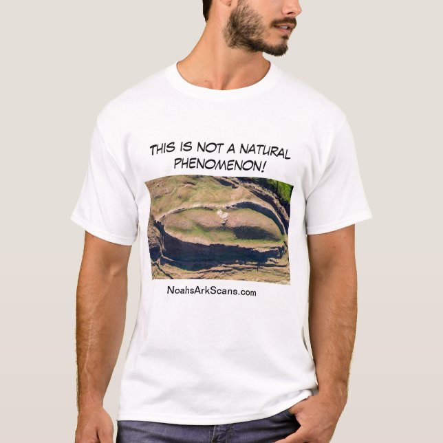 T-shirt de arca de Noah (homens) (Frente)