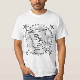 t-shirt de argamassa e de péletas