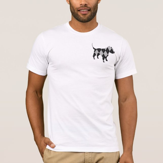 T-shirt de Argyle - Pitbull (Frente)