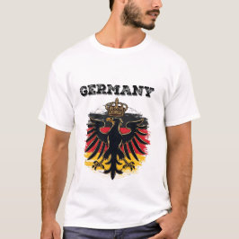 T-Shirt de Armas de Bandeira do Orgulho Mundial | 