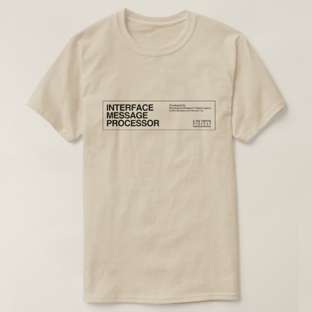 T-shirt de Arpanet IMP (Frente do Design)