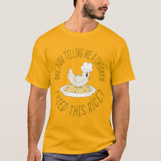 T-Shirt de arroz frito de frango