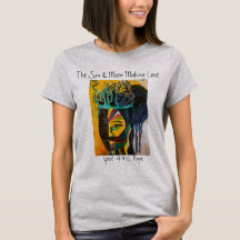T-shirt de arte única