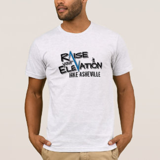 T-shirt de Asheville da caminhada dos homens