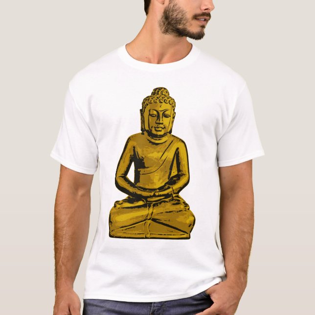 T-shirt de assento de Buddha (Frente)