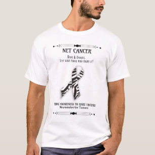 T-Shirt de Atenção e Suporte a Canceres LÍQUIDO