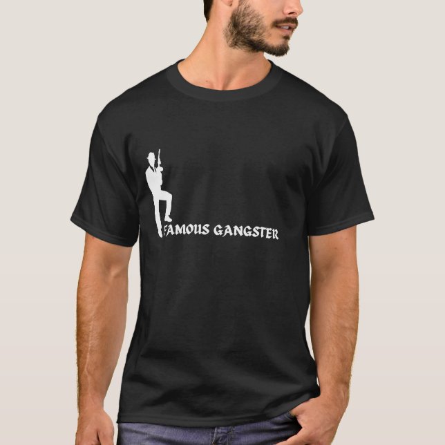 T-Shirt de Atitude de Gangster (Frente)