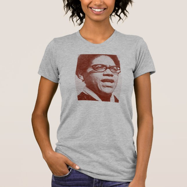 T-shirt de Audre Lorde (cinzas da urze) (Frente)