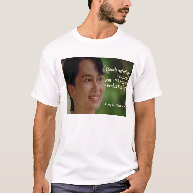 T-shirt de Aung San Suu Kyi (Frente)