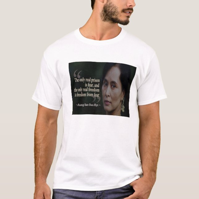 T-shirt de Aung San Suu Kyi (Frente)