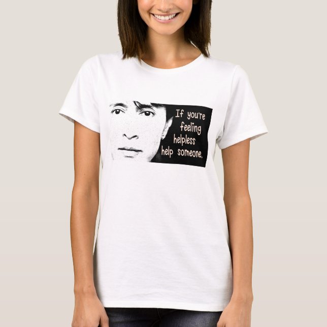 T-shirt de Aung San Suu Kyi (Frente)