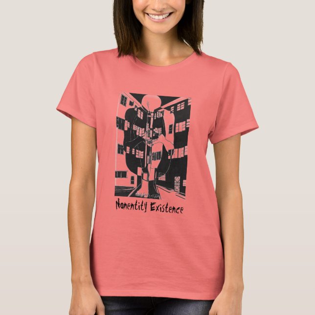 T-shirt de ausência de entidade (Frente)