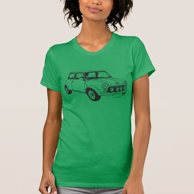 T-shirt de Austin Mini Cooper (Frente)