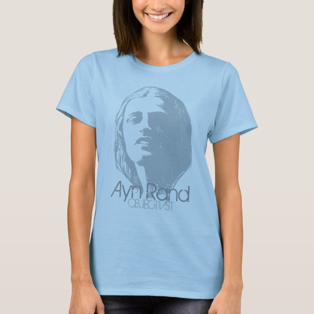 T-shirt de Ayn Rand (Frente)