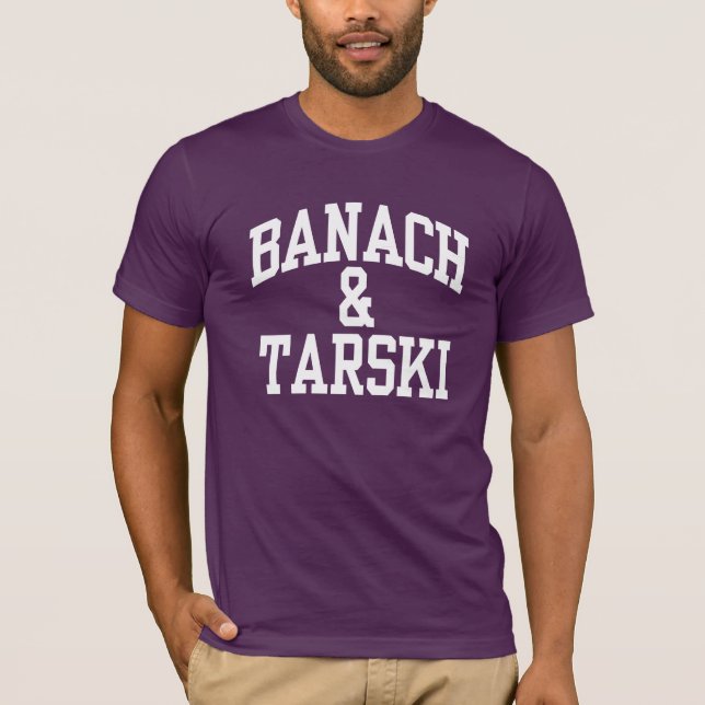 T-shirt de Banach & de Tarski (Frente)