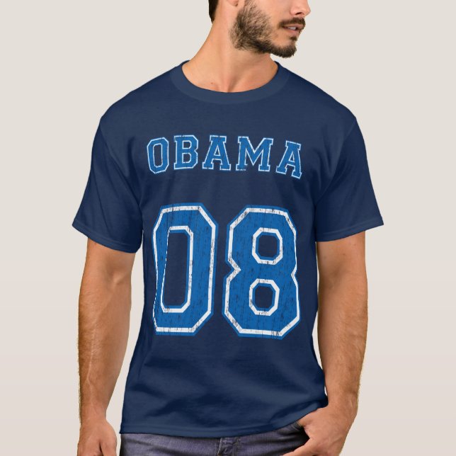 T-shirt de Barack Obama '08 (Frente)