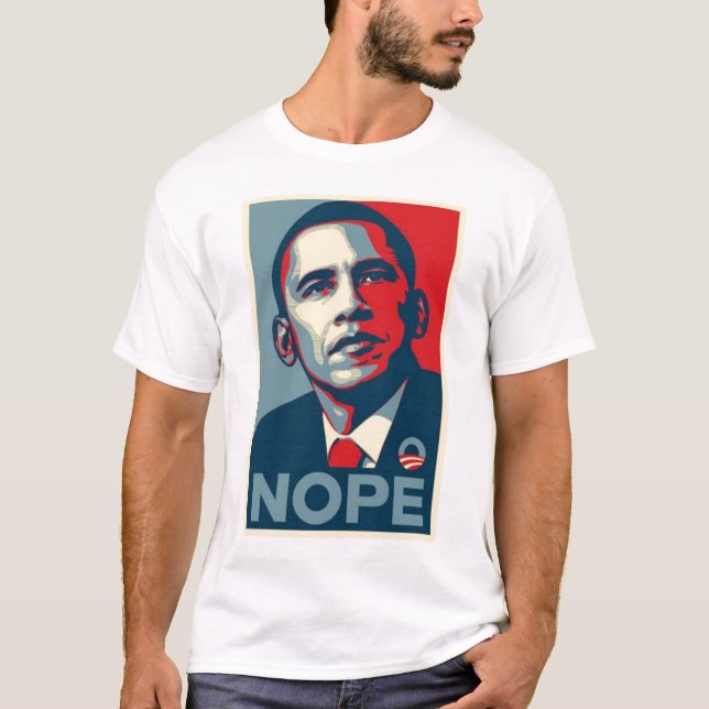 T-shirt de Barak NOPE (Frente)