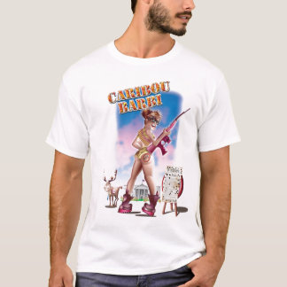 T-shirt de Barbi do caribu