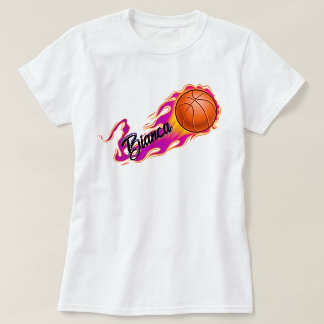 T-Shirt de Basquete (Frente do Design)
