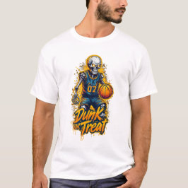 T-Shirt de basquete - Dunk ou Treat - Halloween!