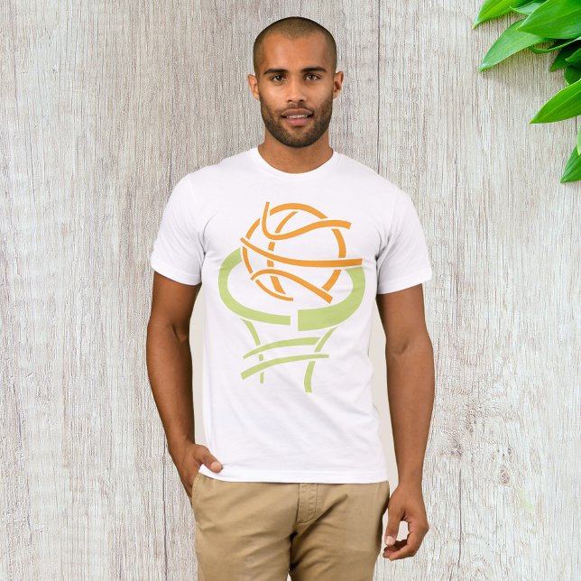 T-Shirt De Basquete E De Rede (Criador carregado)