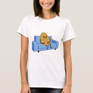 T-Shirt De Batata De Corte