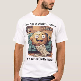 T-Shirt de Batata de Couro