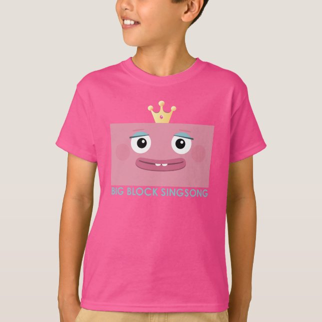 T-shirt de BBSS da princesa Miúdo (Frente)