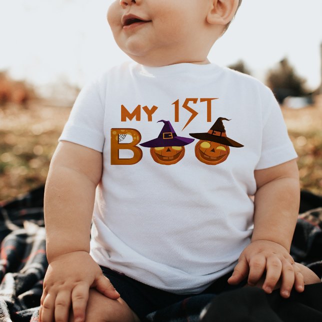 T-Shirt De Bebê Com Ilustração De Halloween De rua (Criador carregado)