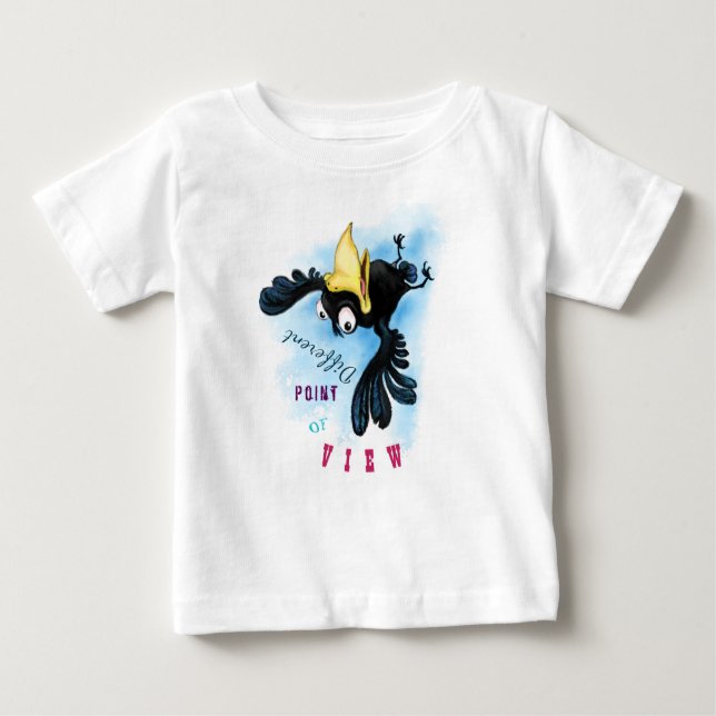 T-Shirt de Bebê Engraçado (Frente)