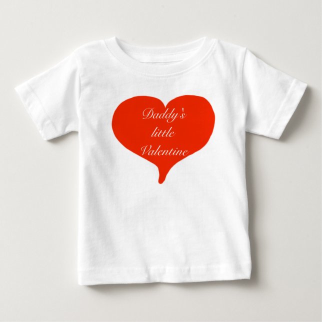 T-Shirt De Bebê Namorados pai (Frente)