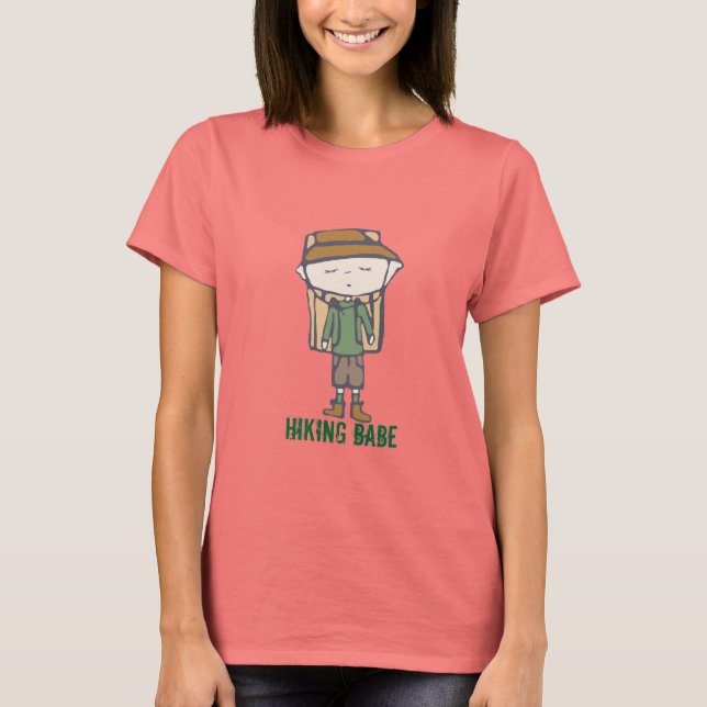 t-shirt de bebês do HIking (Frente)